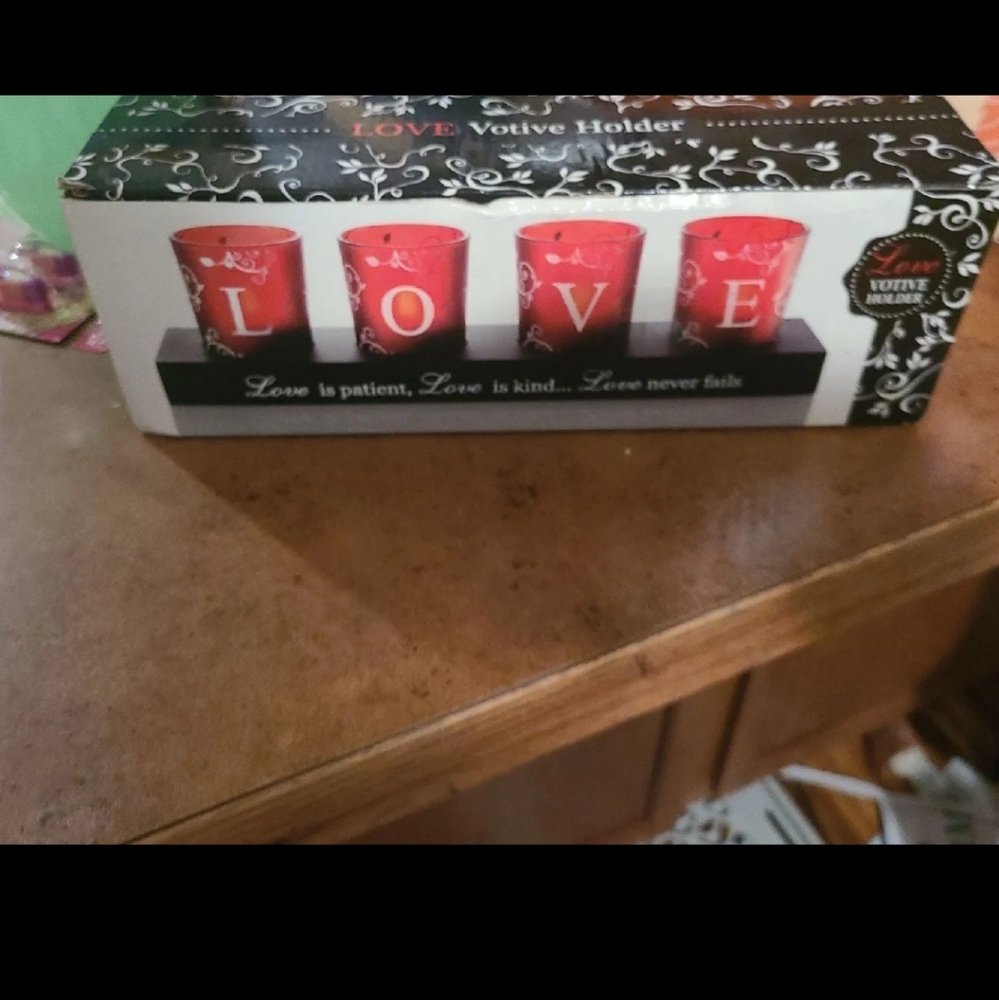 Cute candle holder set